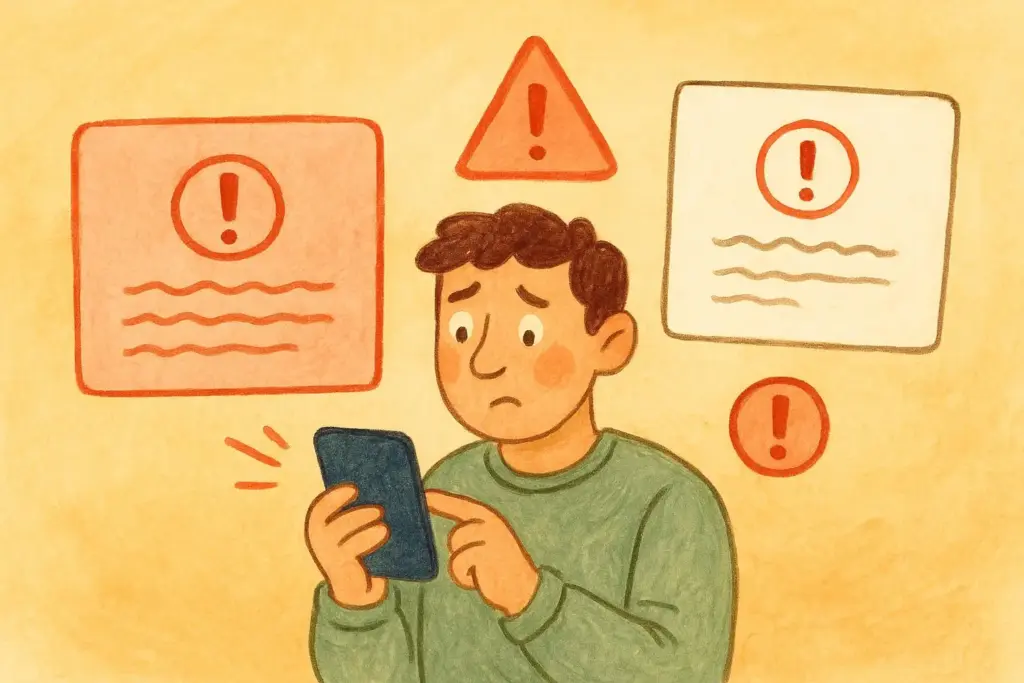 Delayed or unclear feedback