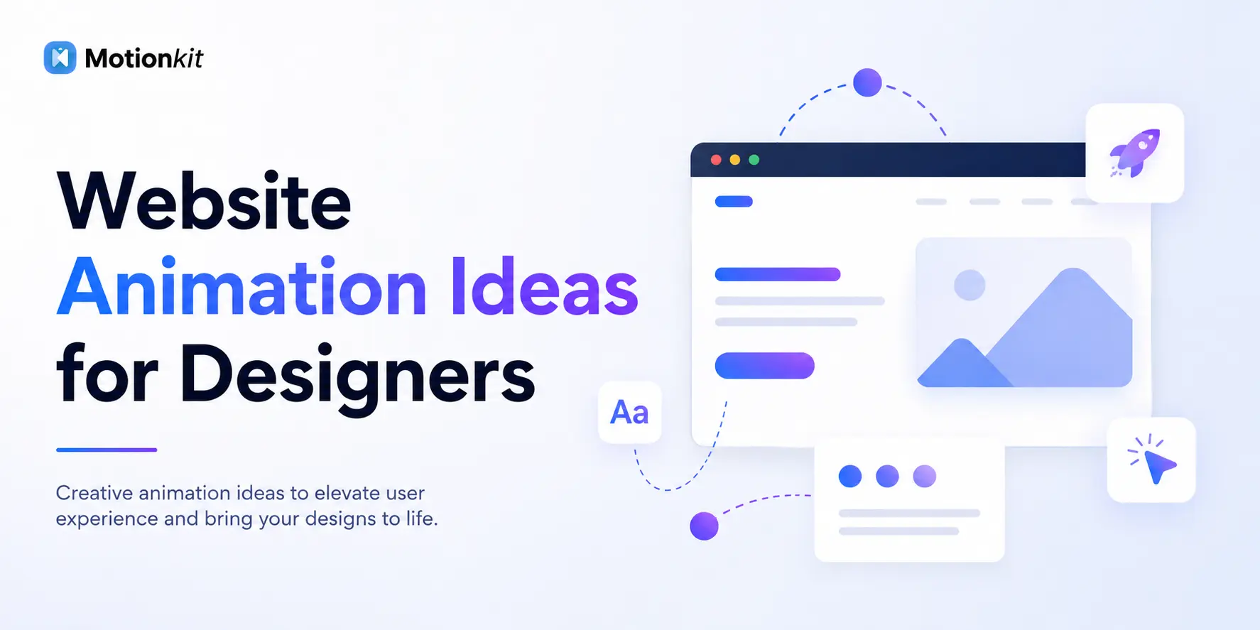 Website Animation Ideas for Designers